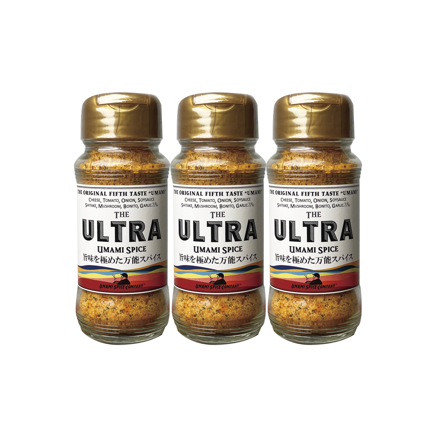 万能スパイス THE ULTRA UMAMI SPICE 100g ボトル x 3本セット