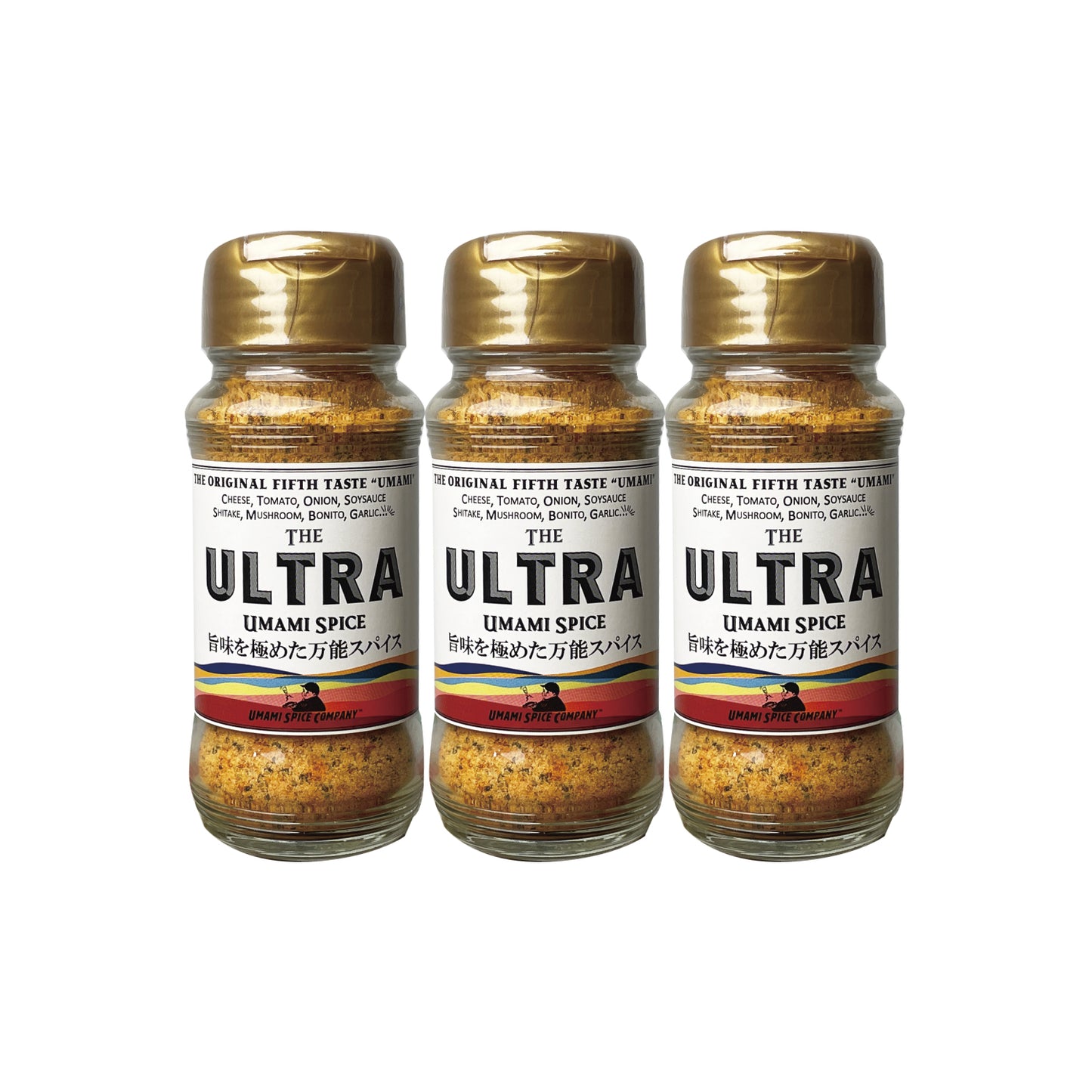【おつとめ品 50%OFF】THE ULTRA UMAMI SPICE 100g ボトル x 3本セット