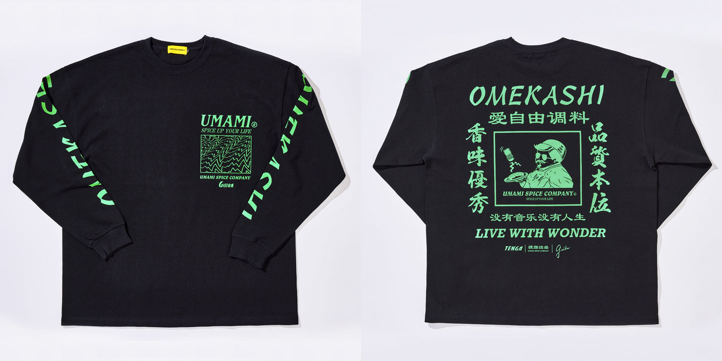 USC×GUIBA×TENGA OMEKASHI LONG SLEEVE SHIRT