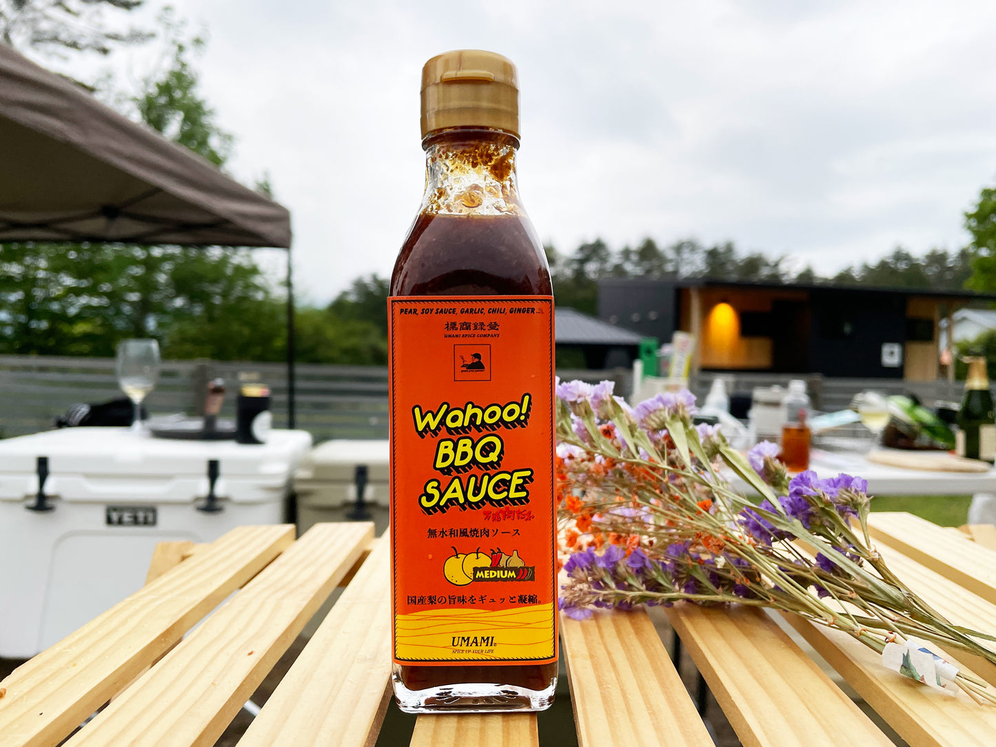 NEW! 国産梨で仕上げた「Wahoo! BBQ SAUCE 200ml ボトル」単品