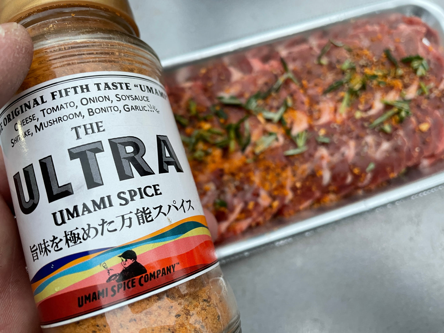 【新発売】UMA! UMA! HARISSA SPICE 90gボトル, THE ULTRA UMAMI SPICE 100gボトル, 2本セット