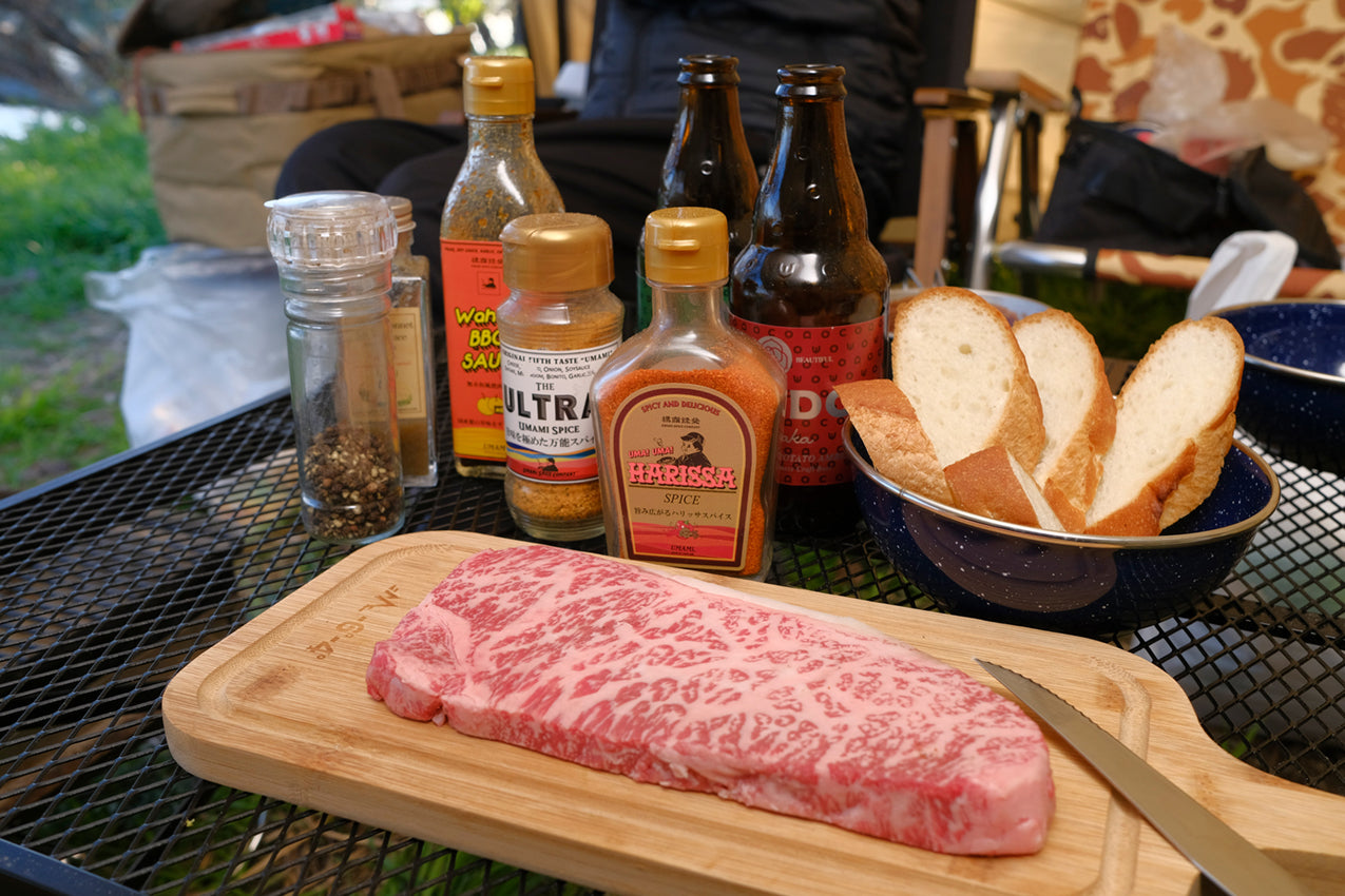 【UMAMI 3兄弟】「THE ULTRA UMAMI SPICE」「Wahoo! BBQ SAUCE」「UMA! UMA! HARISSA」 合計3本セット